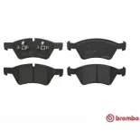 BREMBO P50063 Juego de pastillas de freno