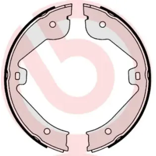 BREMBO S85536 Juego de zapatas de frenos, freno de estacionamiento