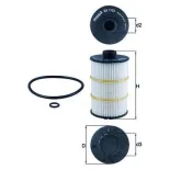 MAHLE OX1123D Filtro de aceite