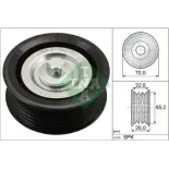 Schaeffler INA 532053110 Polea inversión/guía, correa poli V