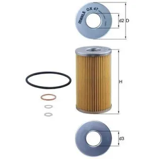 MAHLE OX47D Filtro de aceite