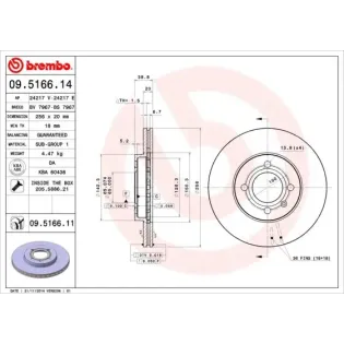 AP 24217E Disco de freno