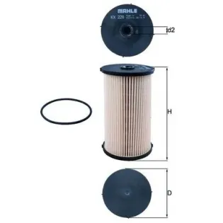 MAHLE KX220D Filtro combustible