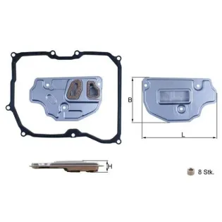 MAHLE HX256D Filtro hidráulico, transmisión automática