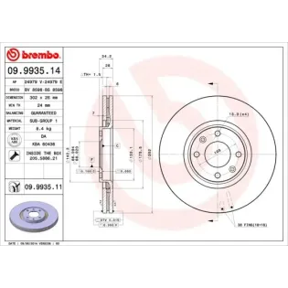 AP 24979E Disco de freno