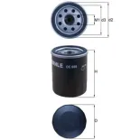 MAHLE OC986 Filtro de aceite