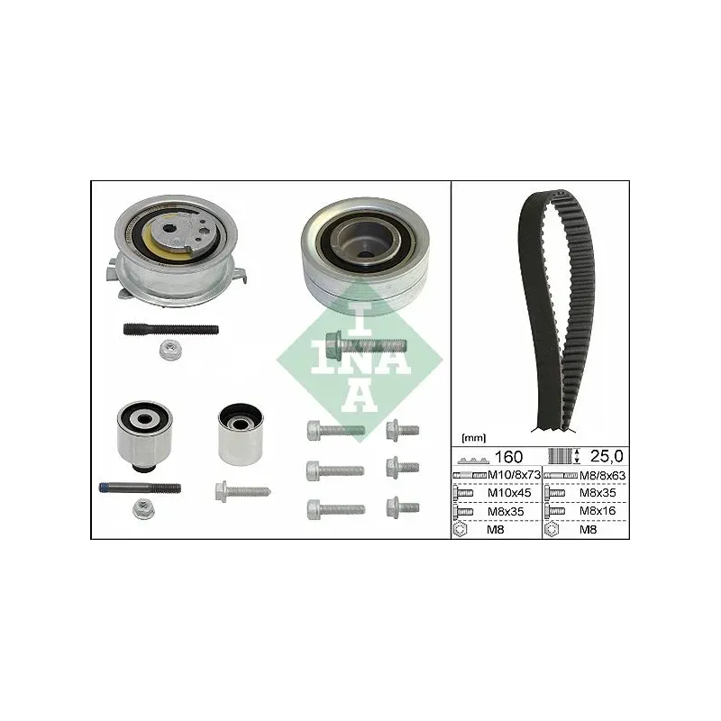 Schaeffler INA 530055010 Juego de correas dentadas