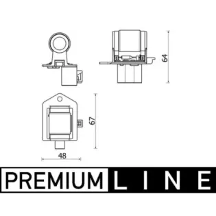 MAHLE ABR156000P Resitencia, ventilador habitáculo