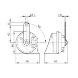 BOSCH 9320335007 Bocina