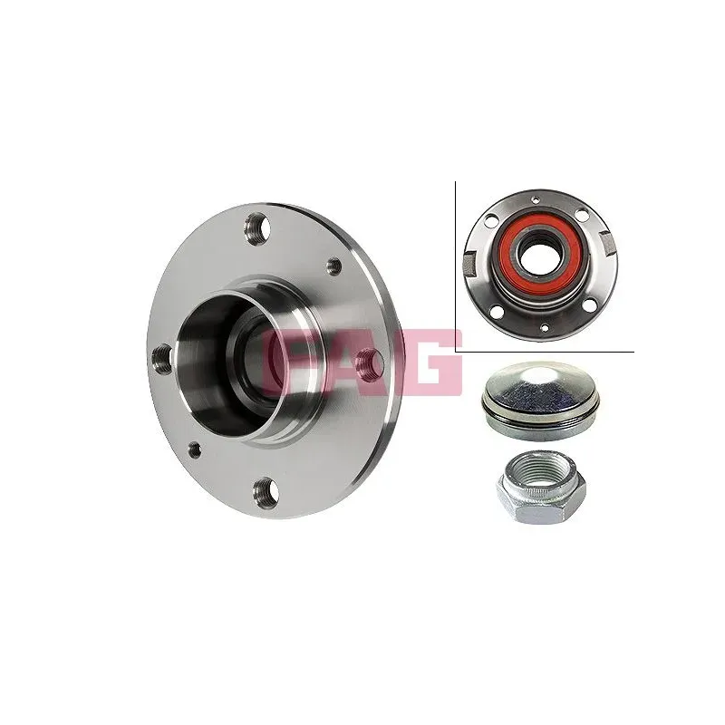 Schaeffler FAG 713606350 Juego de cojinete de rueda