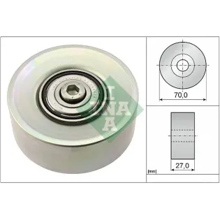 Schaeffler INA 532039810 Polea inversión/guía, correa poli V