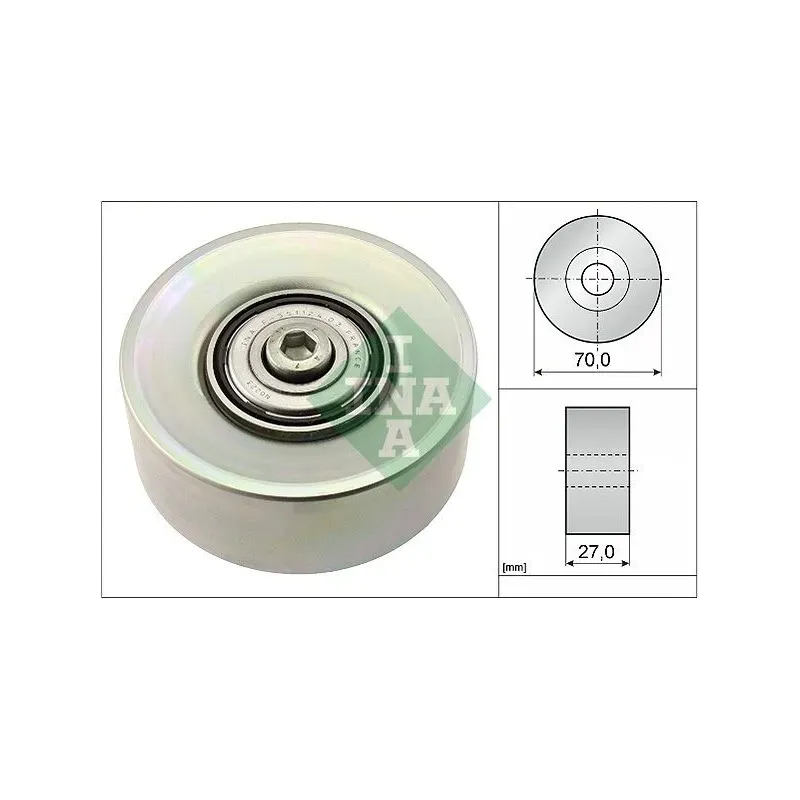 Schaeffler INA 532039810 Polea inversión/guía, correa poli V