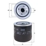 MAHLE OC288 Filtro de aceite