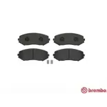 BREMBO P79018 Juego de pastillas de freno