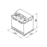 BOSCH 0092S30030 Batería de arranque