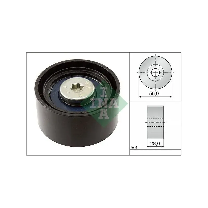 Schaeffler INA 532055610 Polea inversión/guía, correa poli V
