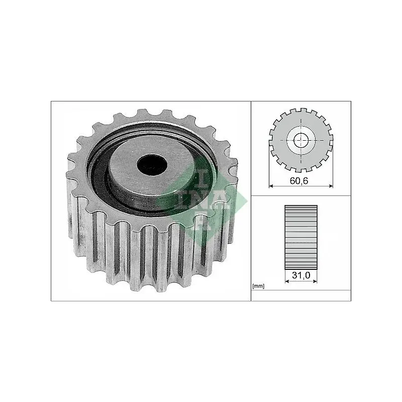 Schaeffler INA 532022010 Polea inversión/guía, correa distribución