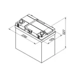 BOSCH 0092S40200 Batería de arranque