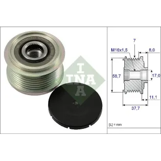 Schaeffler INA 535012810 Rueda libre alternador