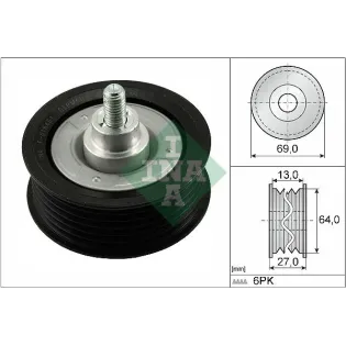 Schaeffler INA 532047710 Polea inversión/guía, correa poli V