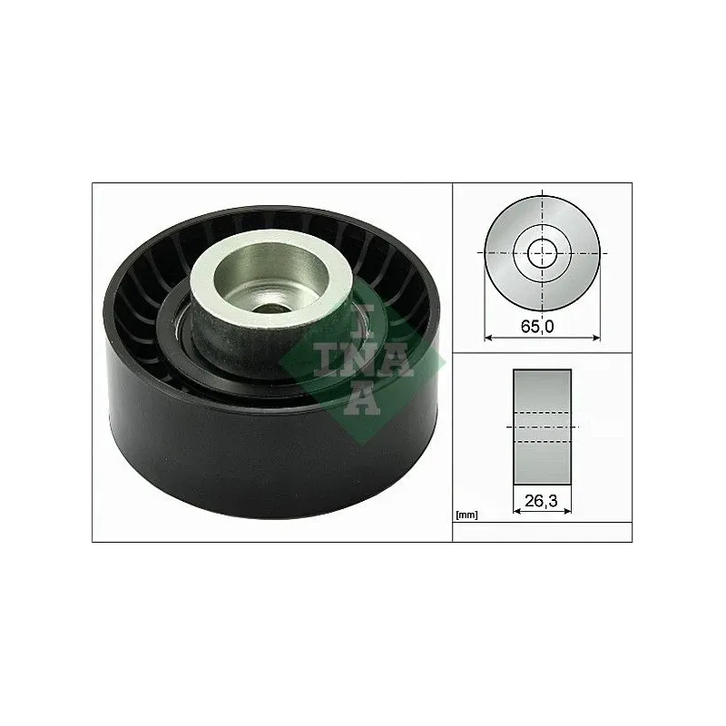 Schaeffler INA 532047010 Polea inversión/guía, correa poli V