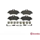 BREMBO P50084 Juego de pastillas de freno