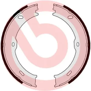 BREMBO S50523 Juego de zapatas de frenos, freno de estacionamiento