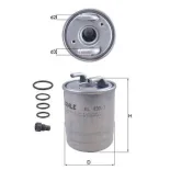 MAHLE KL490/1D Filtro combustible