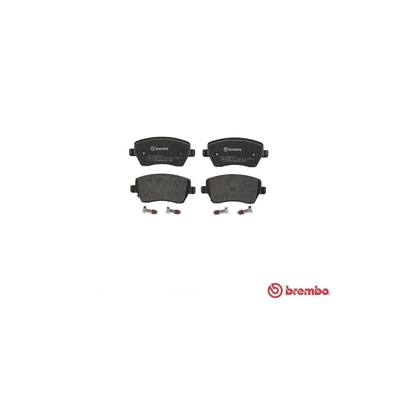 BREMBO P68033 Juego de pastillas de freno