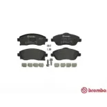 BREMBO P59036 Juego de pastillas de freno