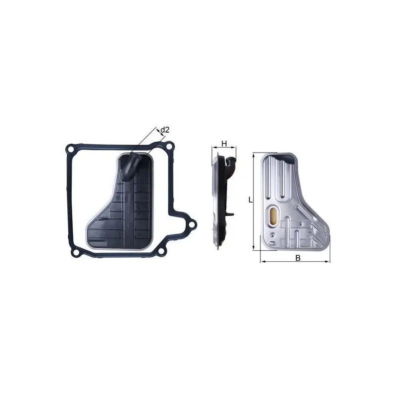 MAHLE HX264D Filtro hidráulico, transmisión automática
