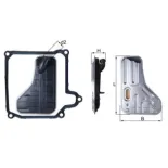 MAHLE HX264D Filtro hidráulico, transmisión automática