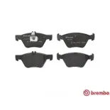 BREMBO P50026 Juego de pastillas de freno