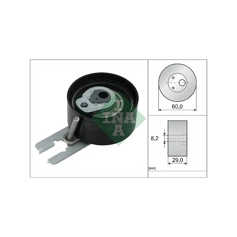 Schaeffler INA 531055510 Polea tensora, correa dentada