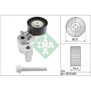 Schaeffler INA 534010020 Tensor de correa, correa poli V