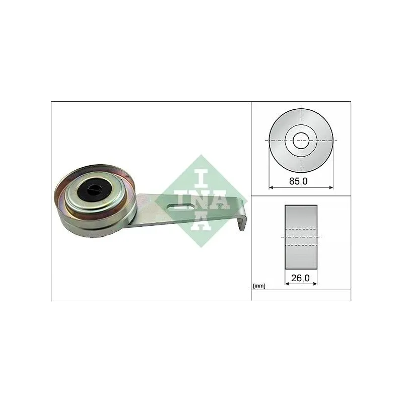 Schaeffler INA 531009710 Polea tensora, correa poli V