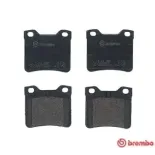 BREMBO P61058 Juego de pastillas de freno