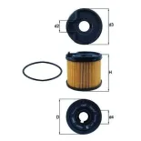 MAHLE KX87D Filtro combustible
