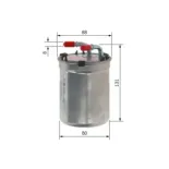 BOSCH F026402835 Filtro combustible