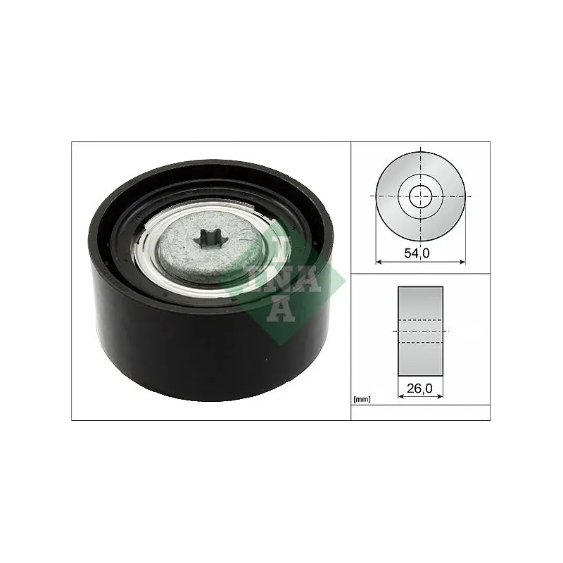 Schaeffler INA 532067210 Polea inversión/guía, correa poli V