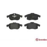 BREMBO P10011 Juego de pastillas de freno