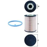 MAHLE KX393D Filtro combustible