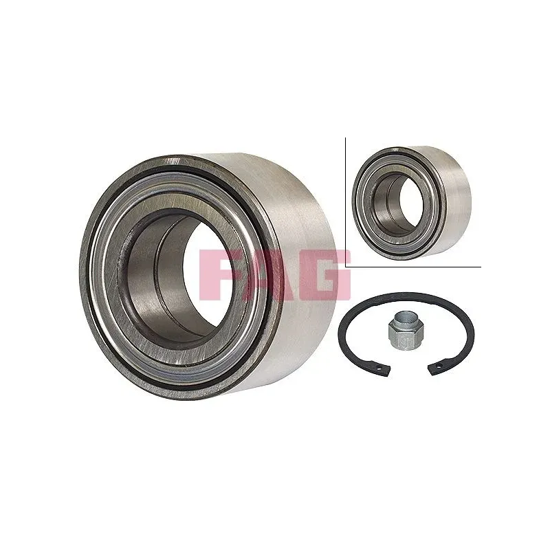 Schaeffler FAG 713650060 Juego de cojinete de rueda