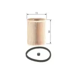 BOSCH F026402093 Filtro combustible