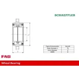 Schaeffler FAG 713667940 Juego de cojinete de rueda