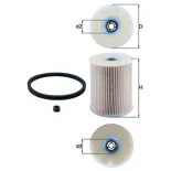 MAHLE KX231D Filtro combustible