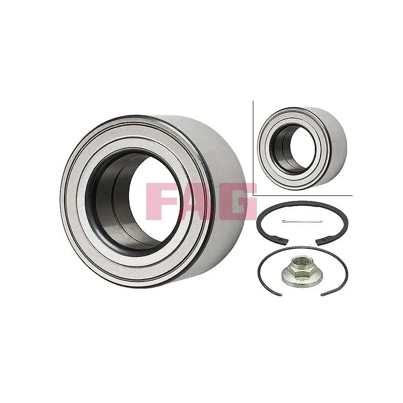 Schaeffler FAG 713619510 Juego de cojinete de rueda