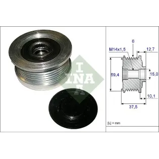 Schaeffler INA 535011010 Rueda libre alternador