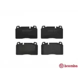 BREMBO P85123 Juego de pastillas de freno