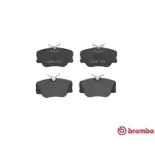 BREMBO P50008 Juego de pastillas de freno